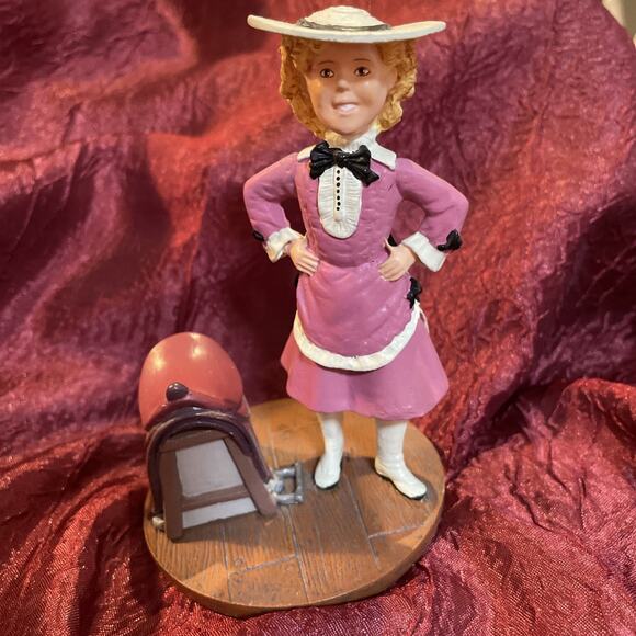'The Little Colonel' Danbury Mint 1989 Shirley Temple Silver Screen 4.5” - Picture 1 of 7